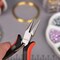 The Beadsmith Flat Nylon Jaw Pliers – Fine Tips – Ergonomic Handle with Double Leaf Springs – Jewelry Making Tool for Creating Bracelets, Earrings and Necklaces